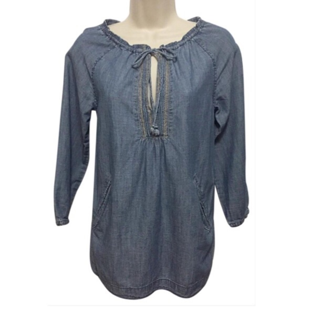 Madewell Blue Chambray Top - HP